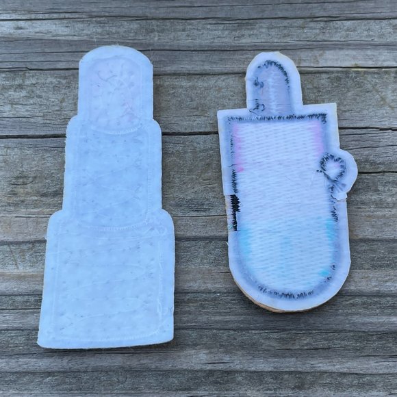 Iron On Patches Ice Cream Bar Embroidery Applique Patches Lot of 2 Unbranded - Picture 8 of 8